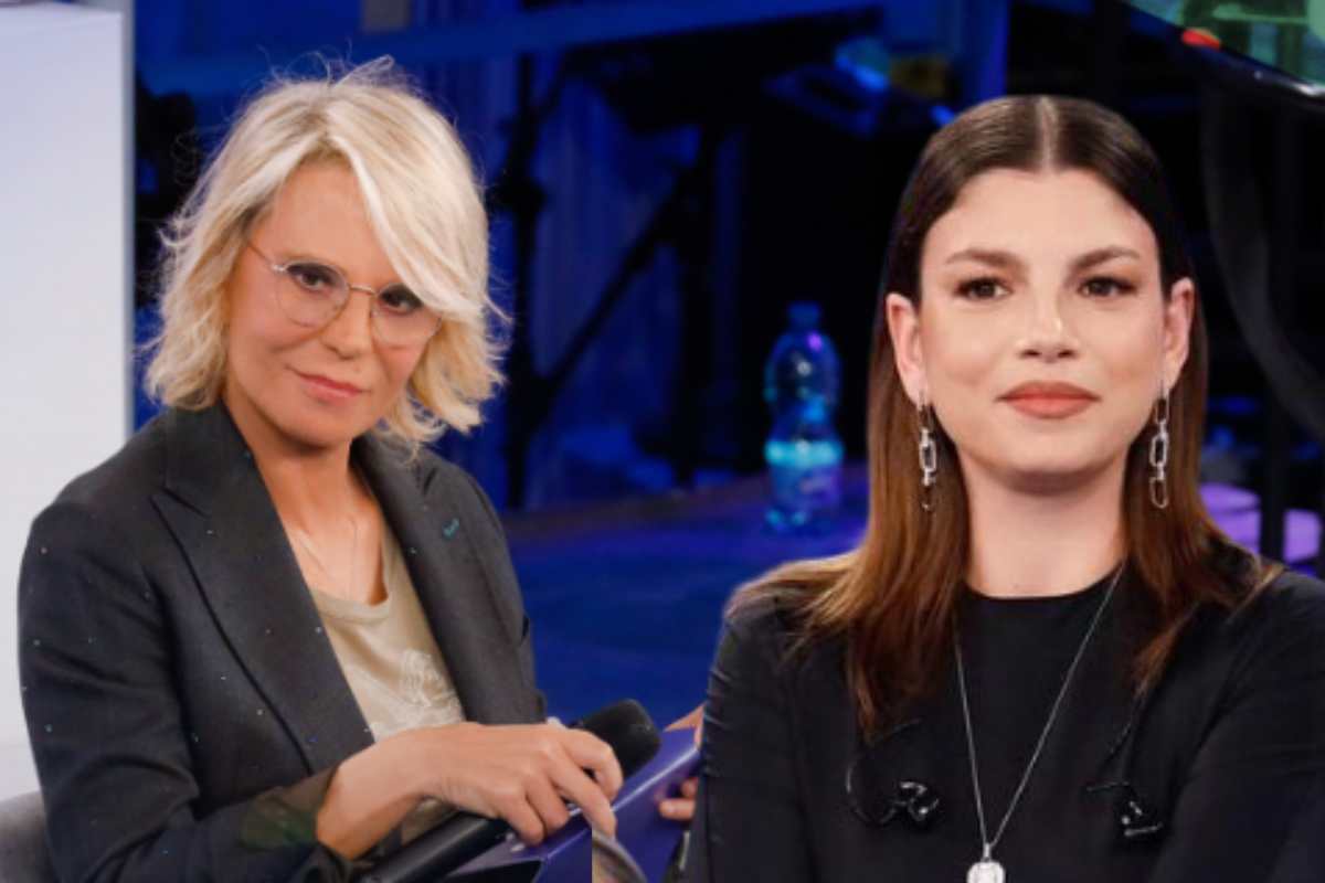 emma marrone in lacrime maria de filippi