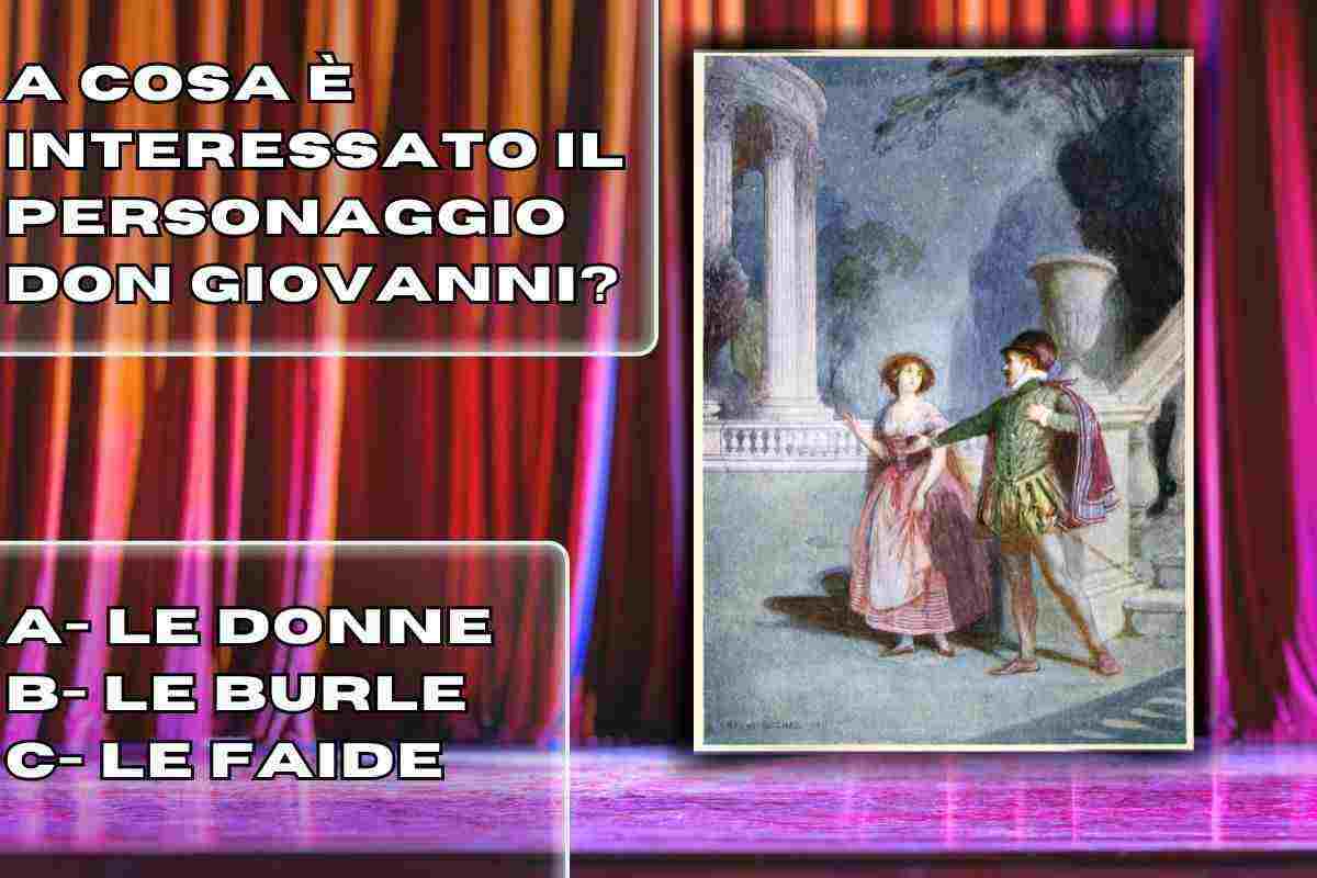 Quiz culturale su Don Giovanni