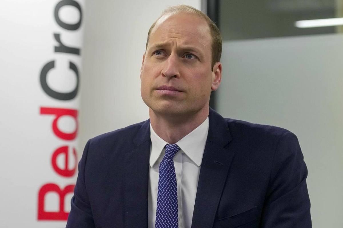 Il principe William non riesce a trattenersi