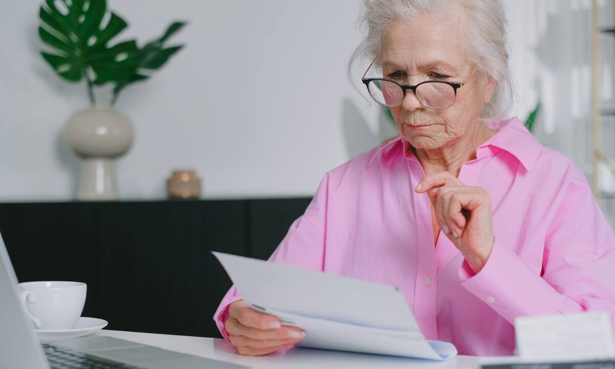 Donna pensionata